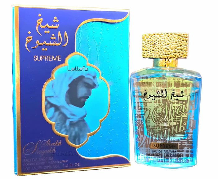 Sheikh Al Shuyukh Blue Supreme Lattafa