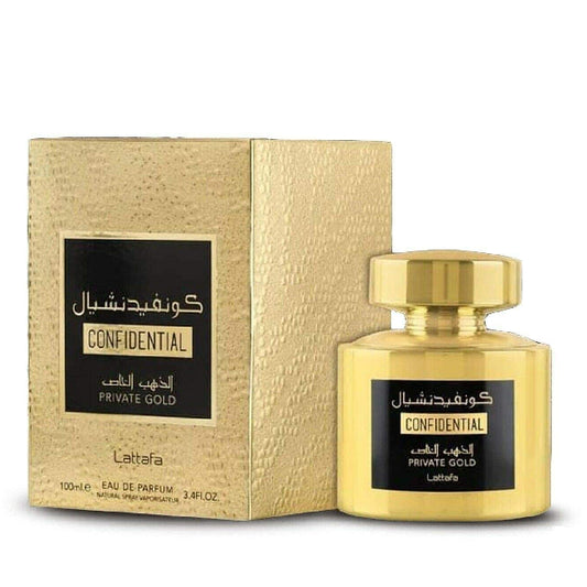 Lattafa Confidential Gold - 100ML EDP